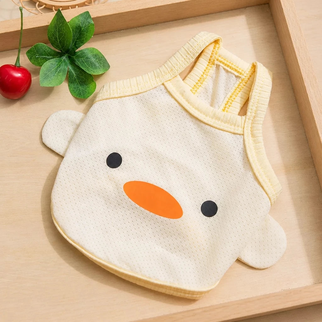Polyester Sleeveless Vest for Cats