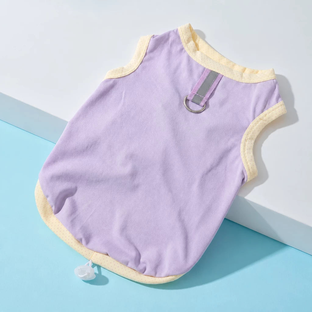 Polyester Sleeveless Vest for Cats