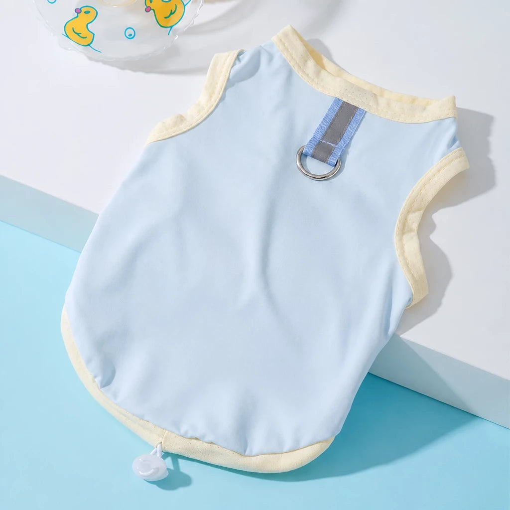 Polyester Sleeveless Vest for Cats
