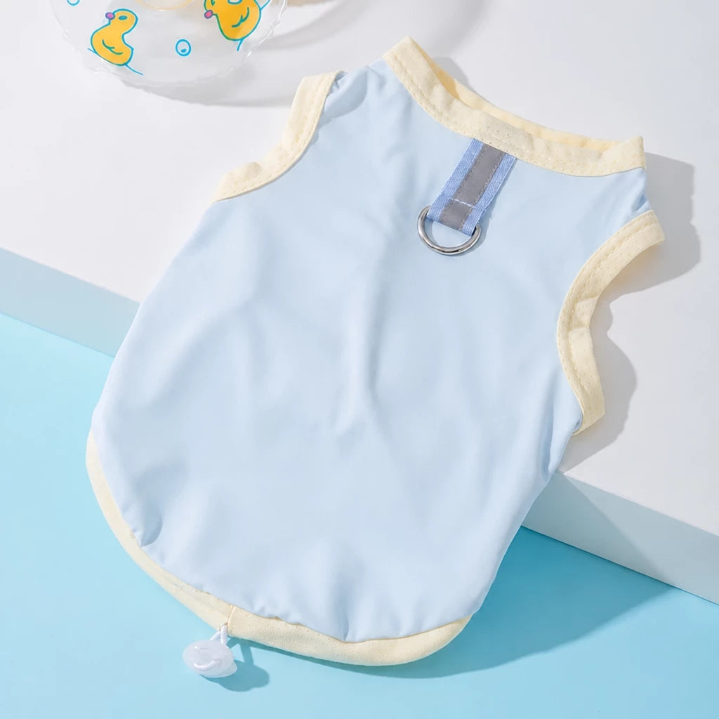 Polyester Sleeveless Vest for Cats