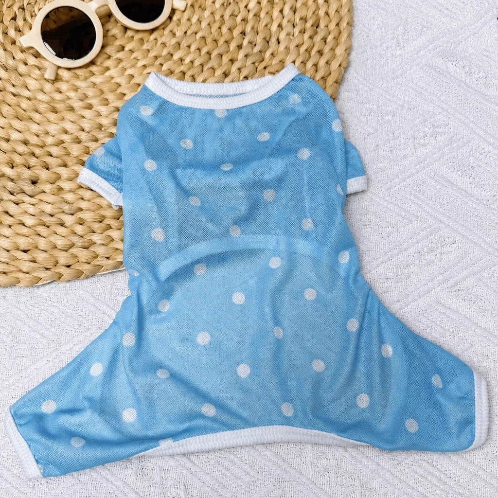 Lightweight Four-Legged Summer Pet Outfit for Dogs & Cats
