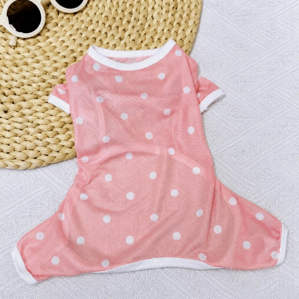 Lightweight Four-Legged Summer Pet Outfit for Dogs & Cats