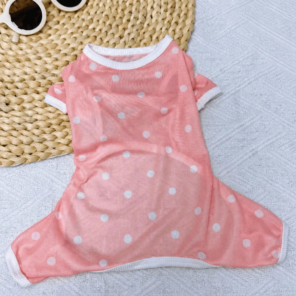 Lightweight Four-Legged Summer Pet Outfit for Dogs & Cats