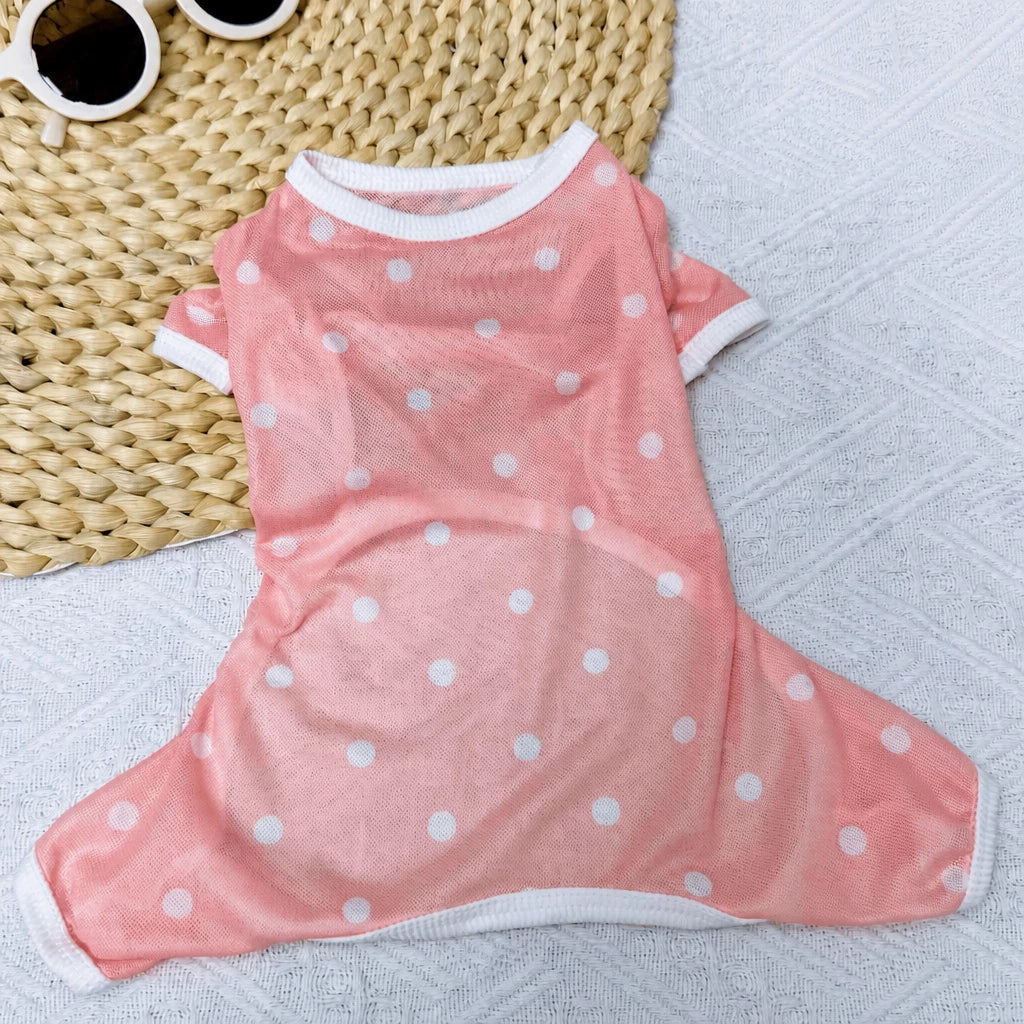 Lightweight Four-Legged Summer Pet Outfit for Dogs & Cats