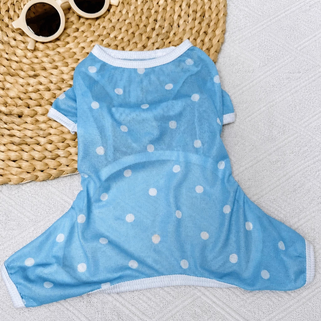 Lightweight Four-Legged Summer Pet Outfit for Dogs & Cats