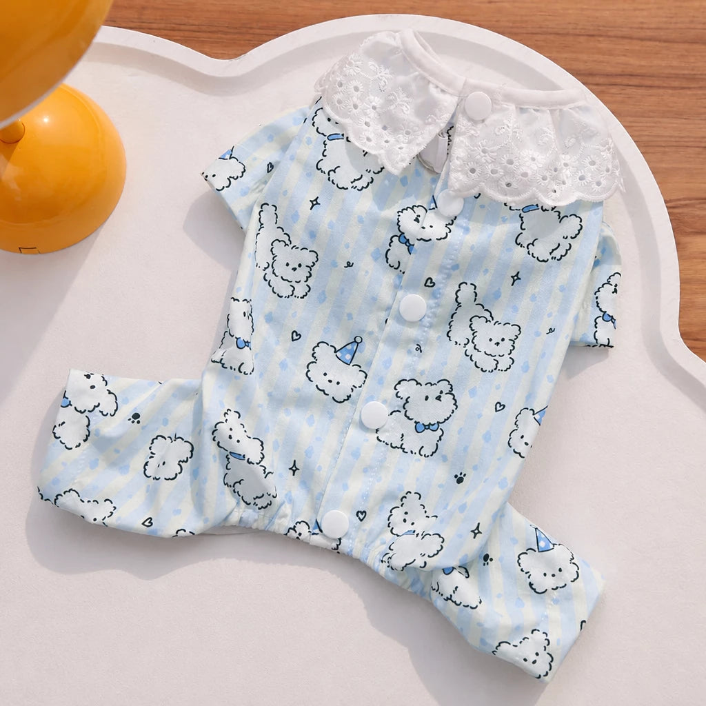 Four-Leg Pet Pajamas for Dogs and Cats