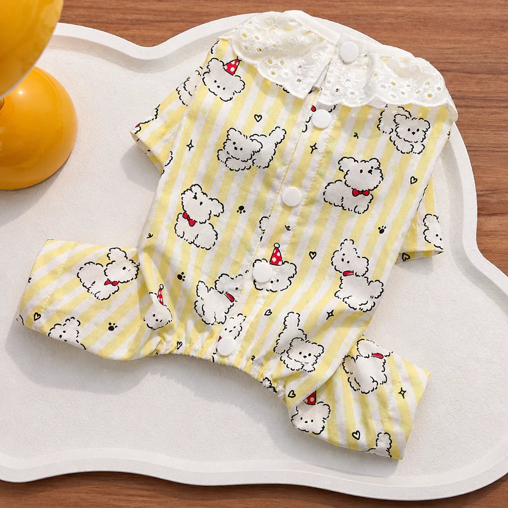 Four-Leg Pet Pajamas for Dogs and Cats