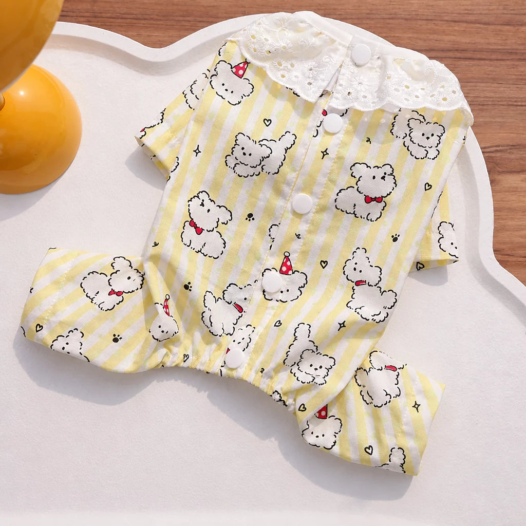 Four-Leg Pet Pajamas for Dogs and Cats