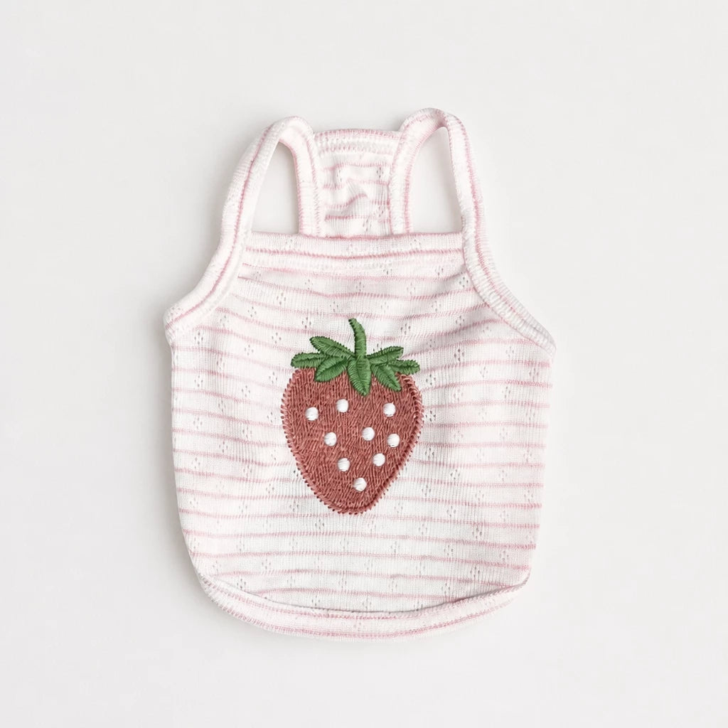 Lightweight Cotton Vest for Small Dogs