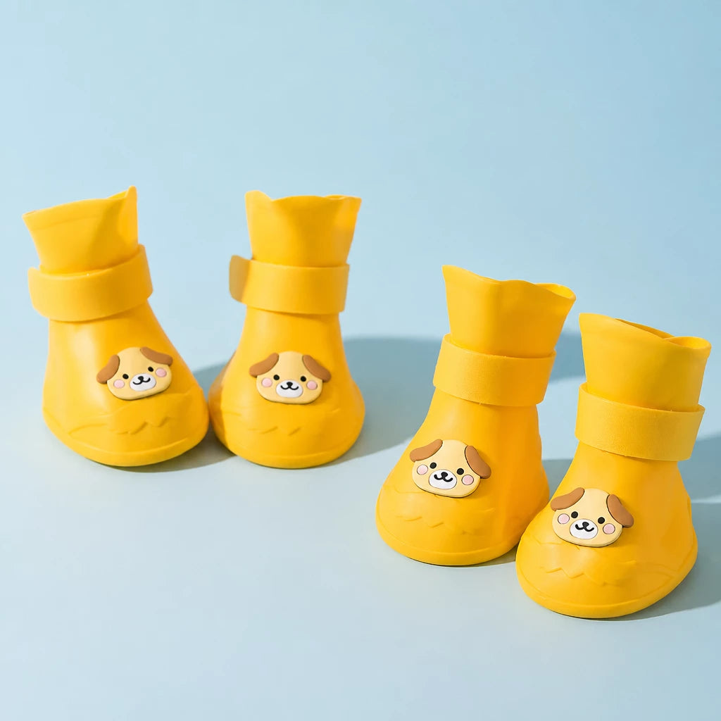 Waterproof Dog Boots for Rainy Walks