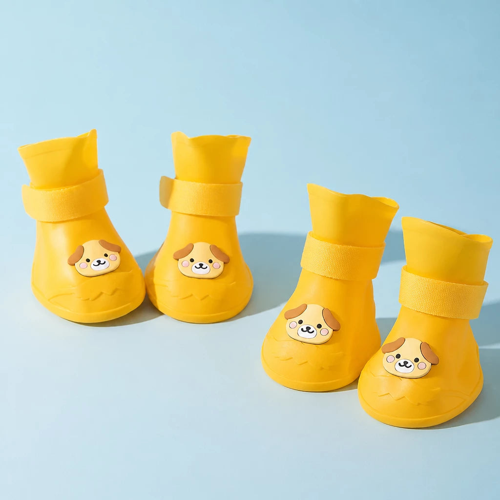 Waterproof Dog Boots for Rainy Walks