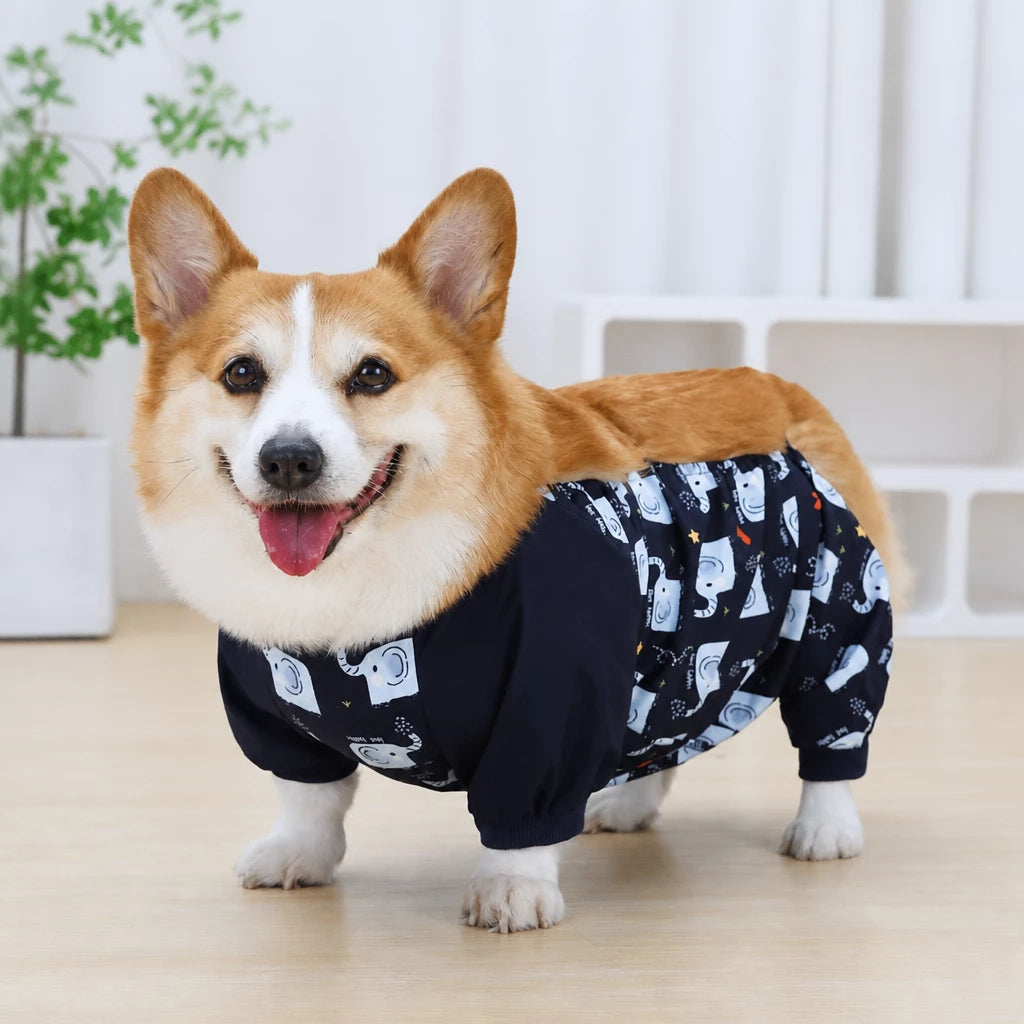 Full-Coverage Four-Leg Dog Raincoat