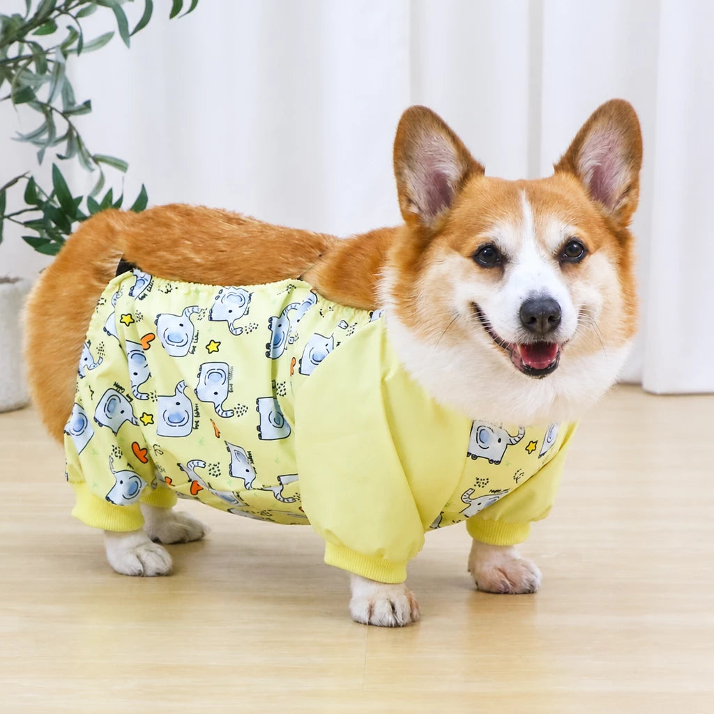 Full-Coverage Four-Leg Dog Raincoat