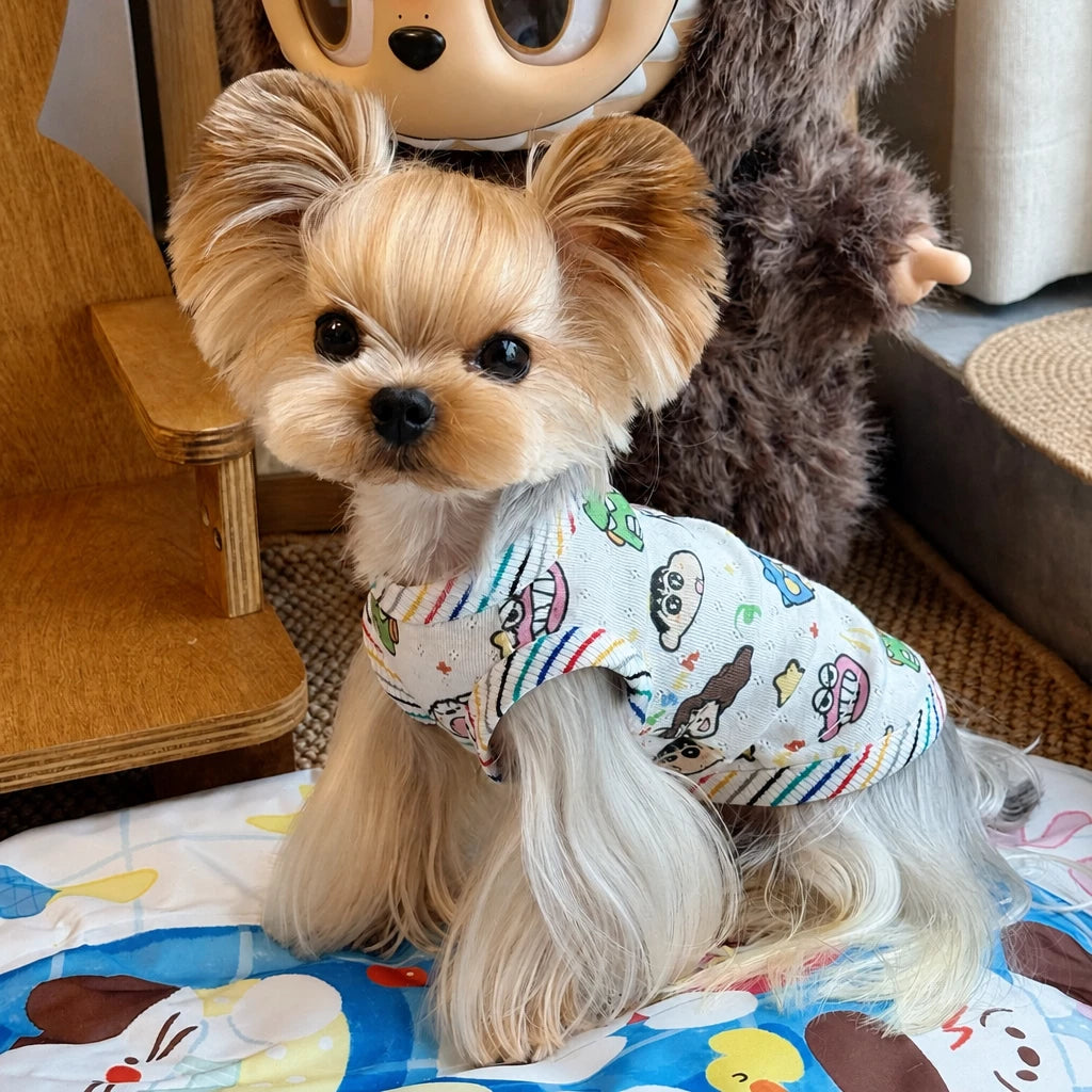 Cotton Pet Vest for Small Dogs