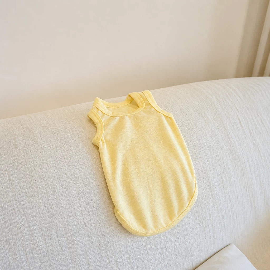 Soft Lightweight Summer Pet Vest for Small Dogs and Cats