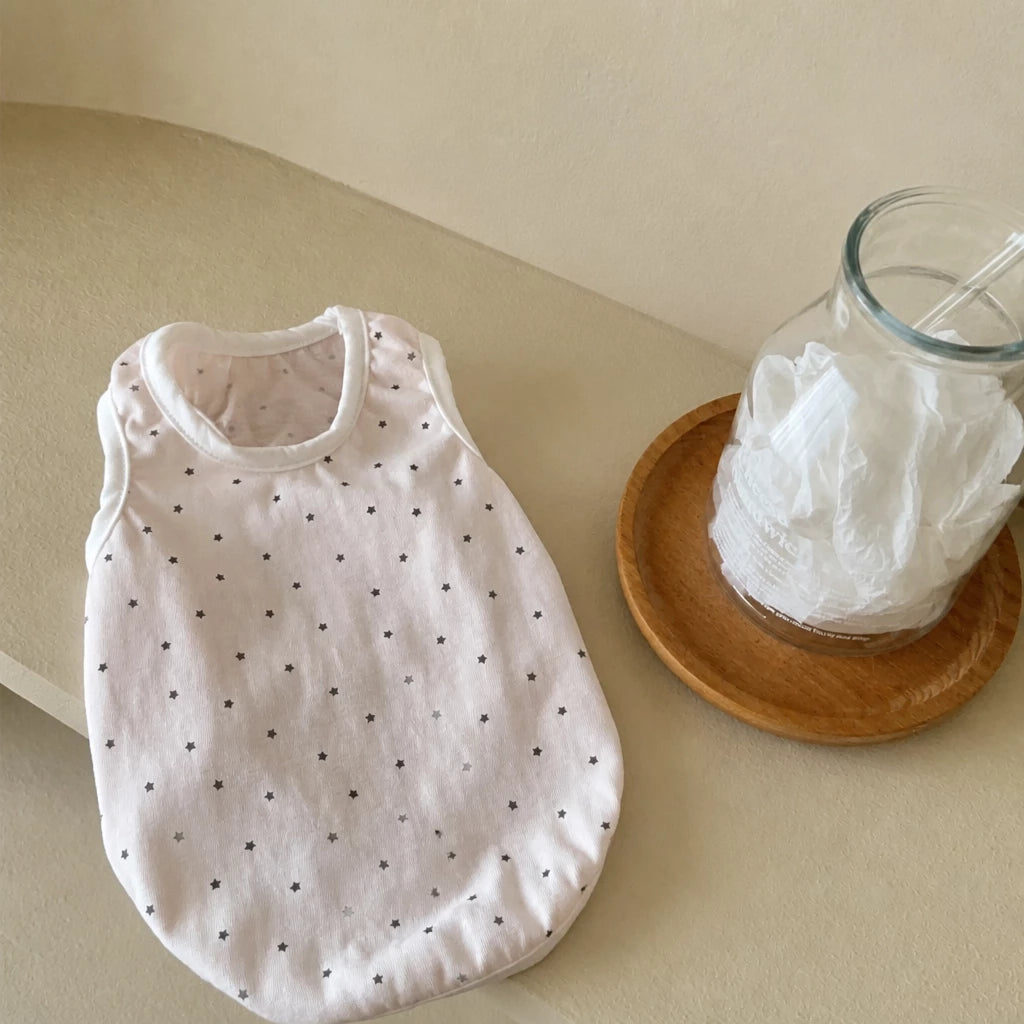 Soft Lightweight Summer Pet Vest for Small Dogs and Cats