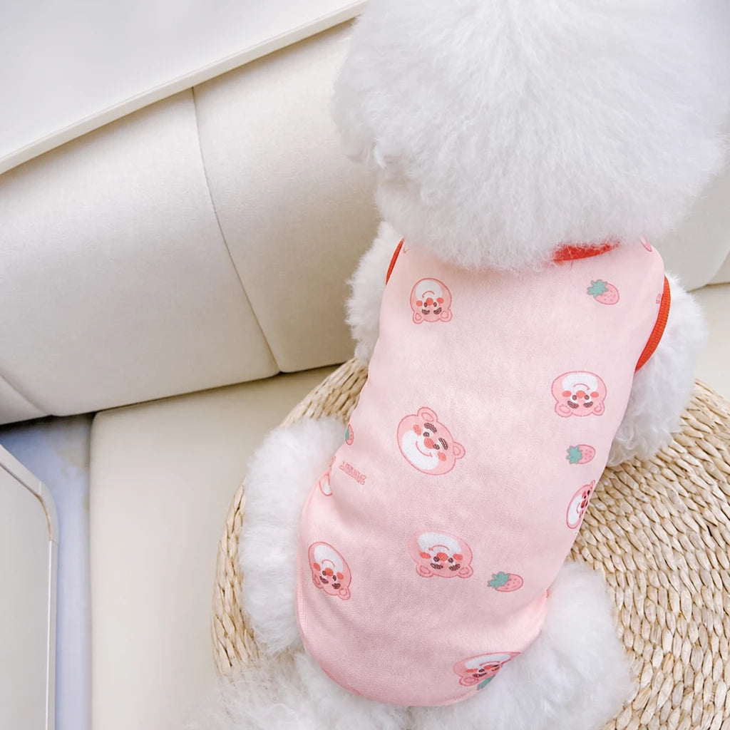 Lightweight Mesh Pet Vest for Cats and Small Dogs