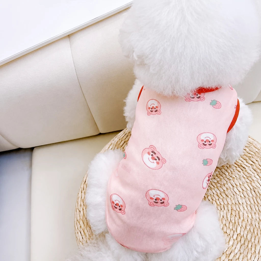 Lightweight Mesh Pet Vest for Cats and Small Dogs