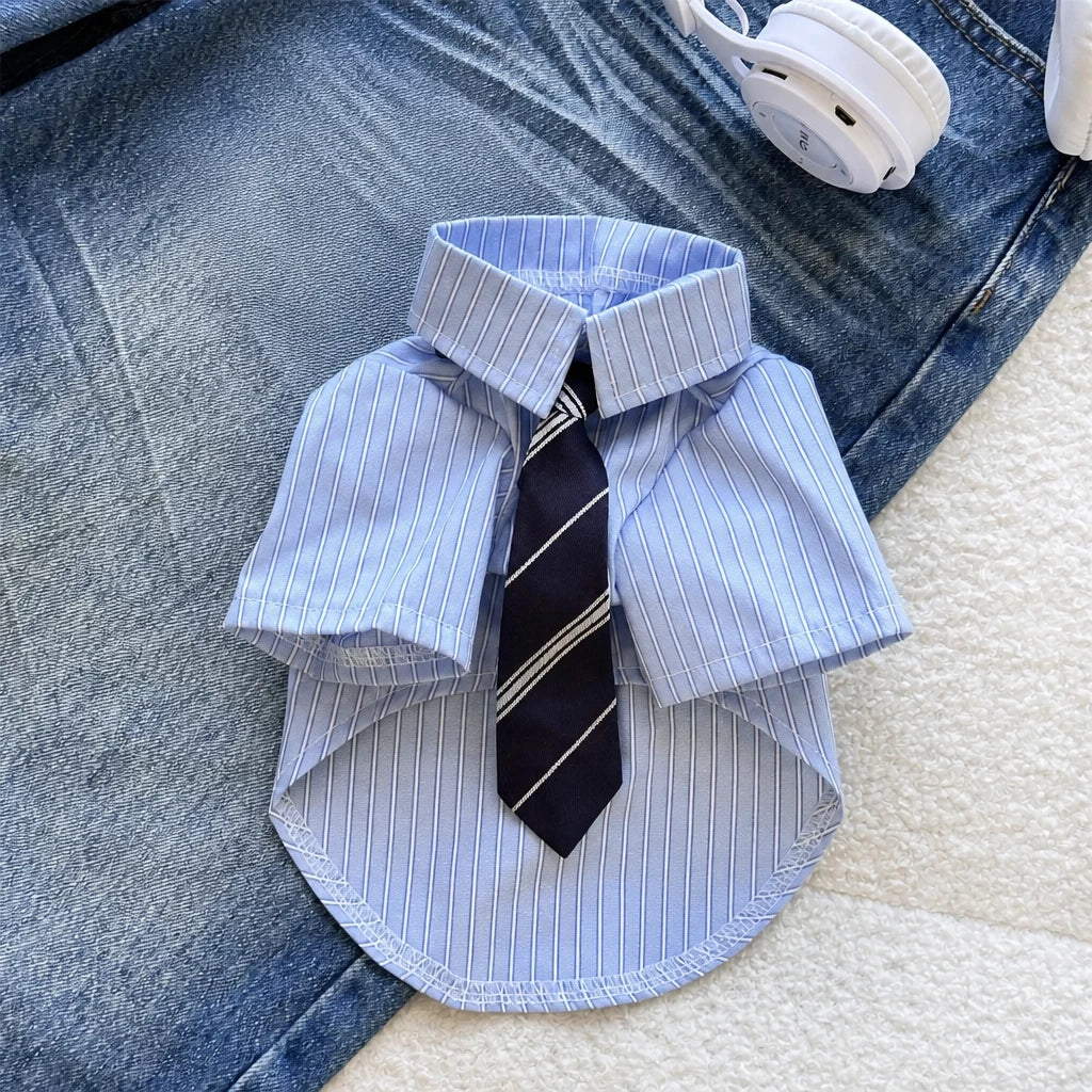 Lightweight Cotton-Linen Shirt for Cats and Dogs
