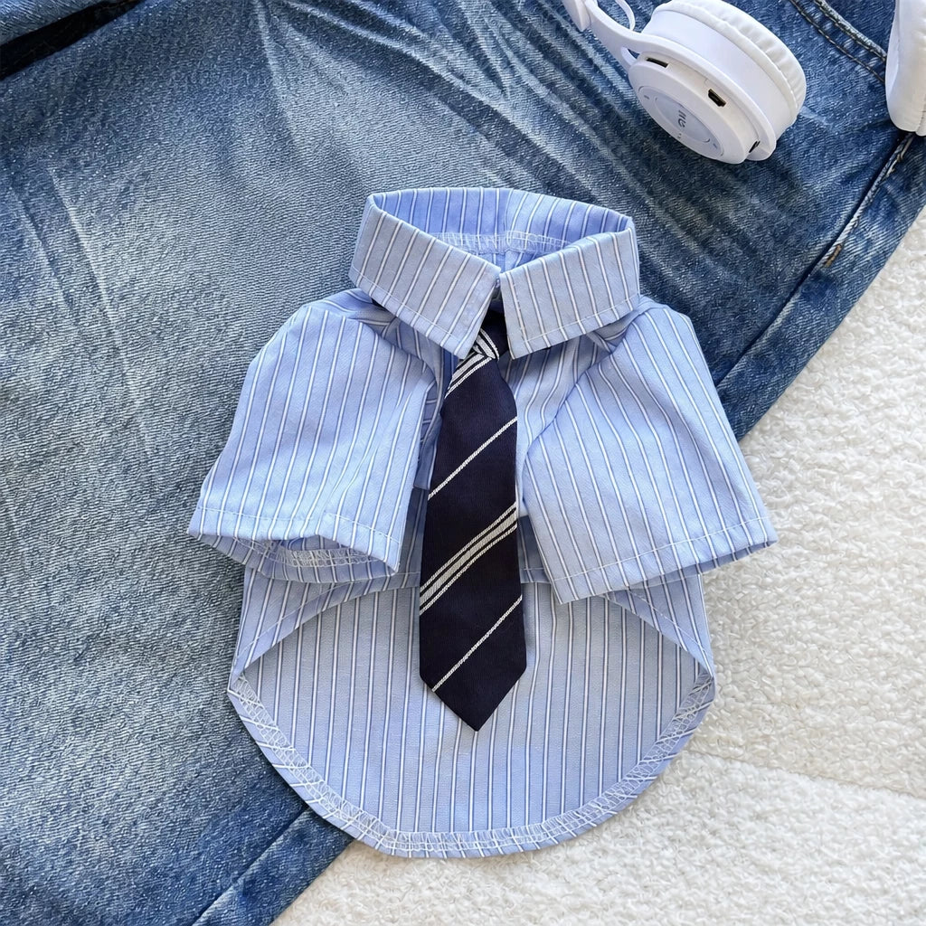 Lightweight Cotton-Linen Shirt for Cats and Dogs