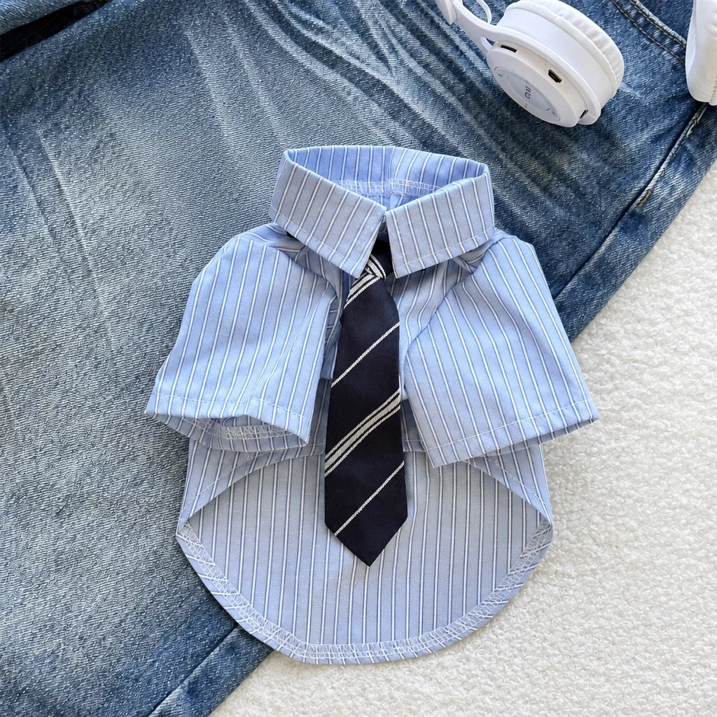 Lightweight Cotton-Linen Shirt for Cats and Dogs