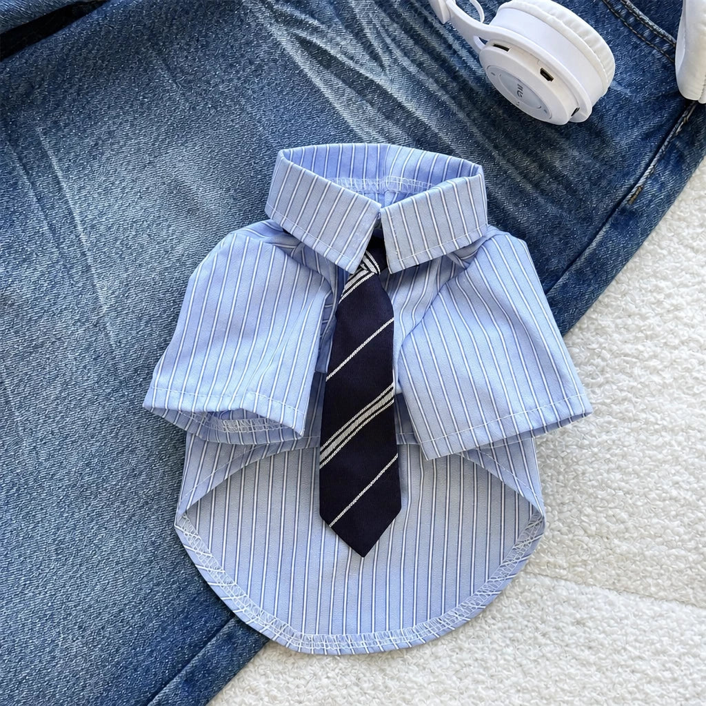 Lightweight Cotton-Linen Shirt for Cats and Dogs