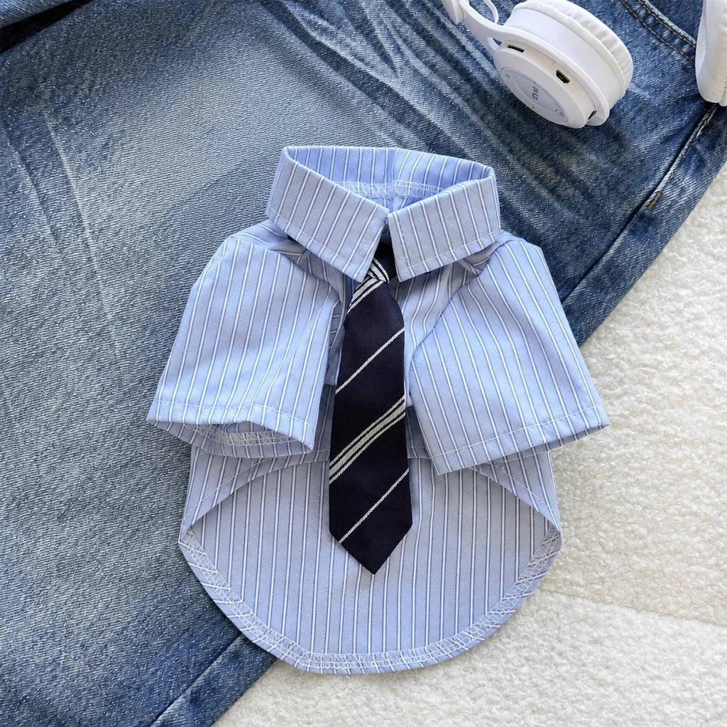 Lightweight Cotton-Linen Shirt for Cats and Dogs