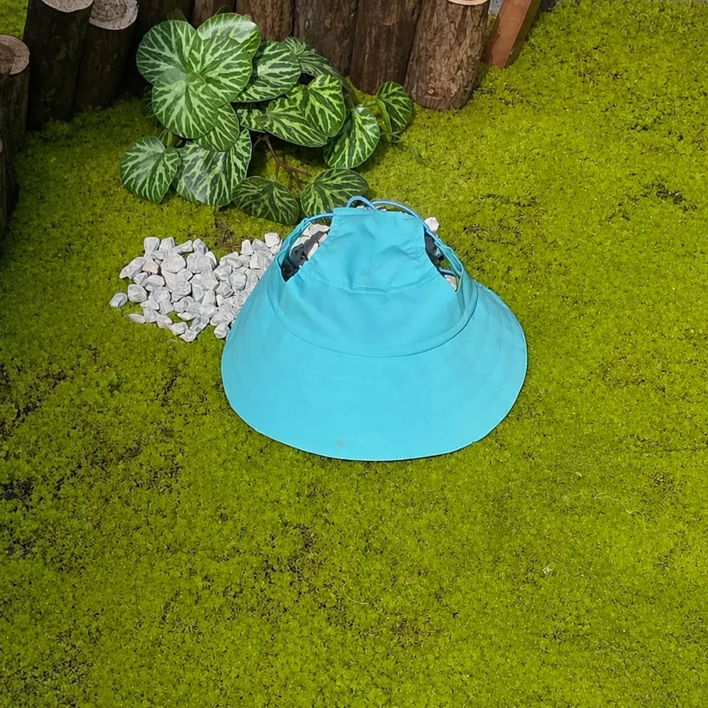 Adjustable Fisherman-Style Sun Hat for Dogs