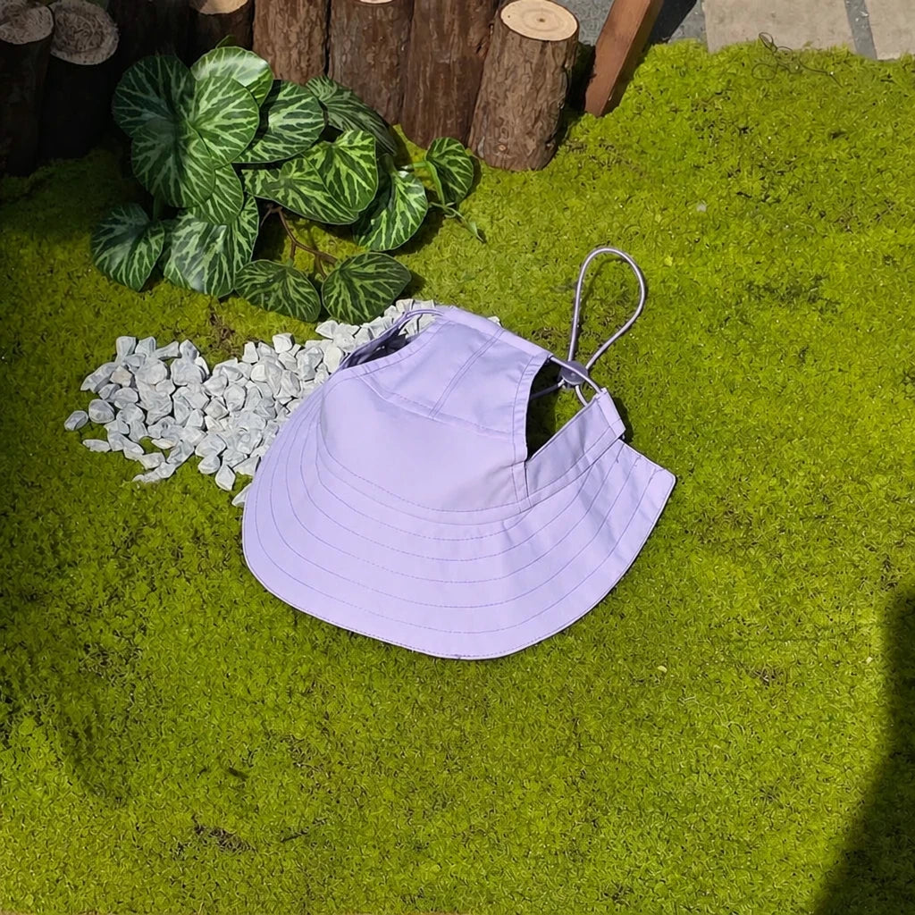 Adjustable Fisherman-Style Sun Hat for Dogs