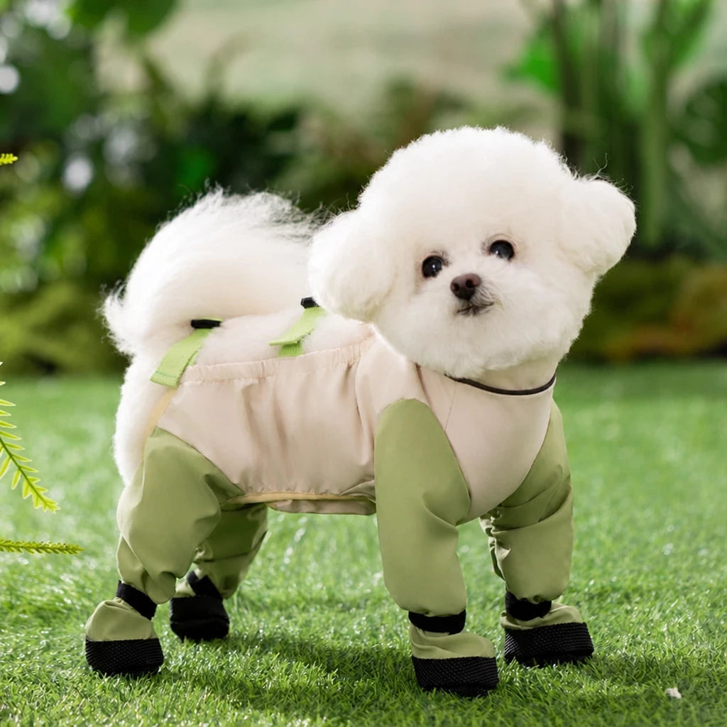 Summer Four-Leg Dog Coverall for Small Dogs
