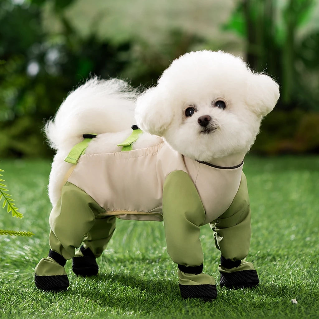 Summer Four-Leg Dog Coverall for Small Dogs