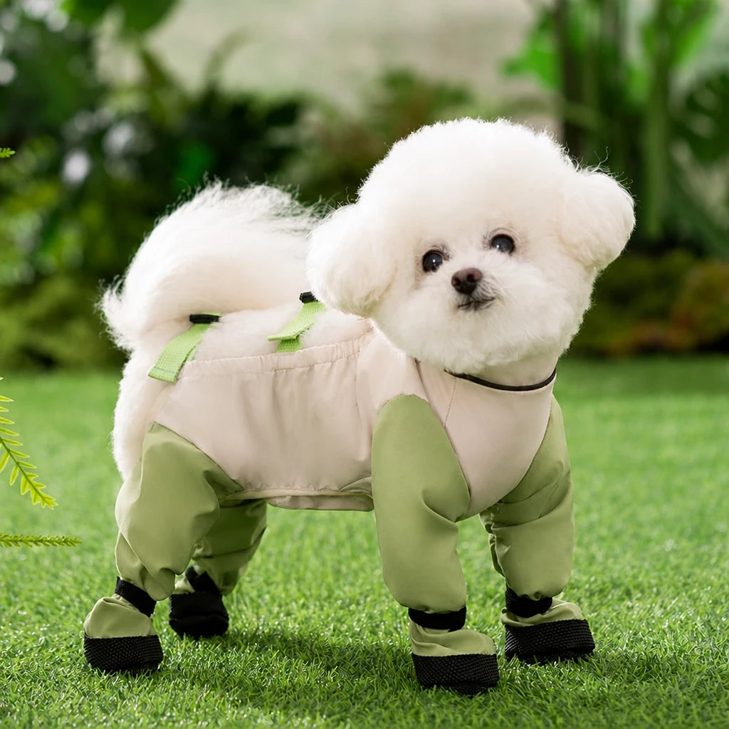 Summer Four-Leg Dog Coverall for Small Dogs