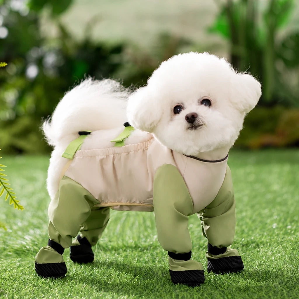 Summer Four-Leg Dog Coverall for Small Dogs