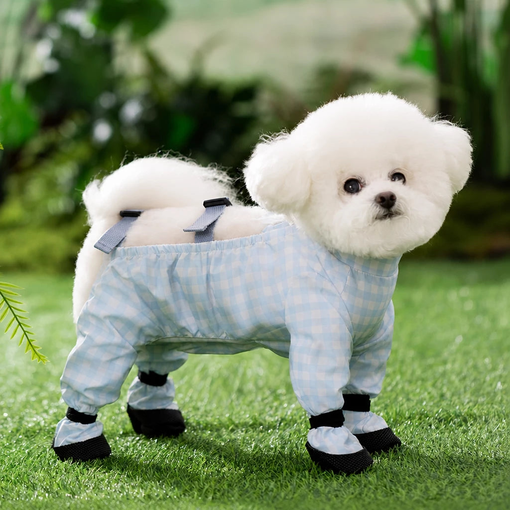 Summer Four-Leg Dog Coverall for Small Dogs