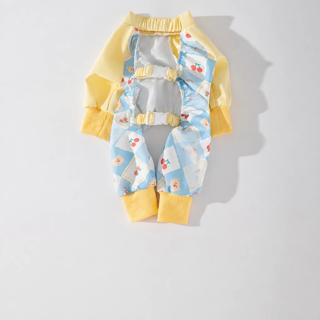 Summer Four-Leg Dog Coverall for Small Dogs