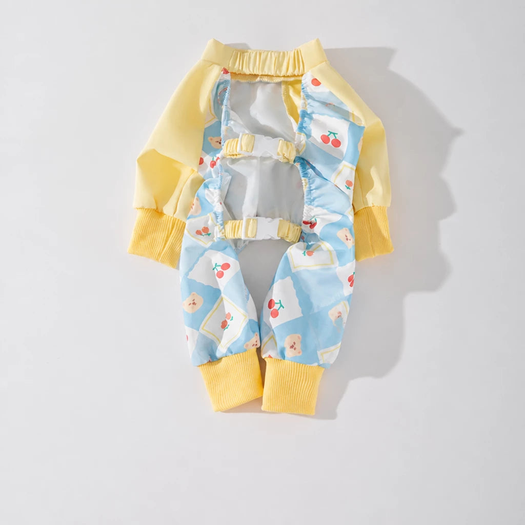 Summer Four-Leg Dog Coverall for Small Dogs