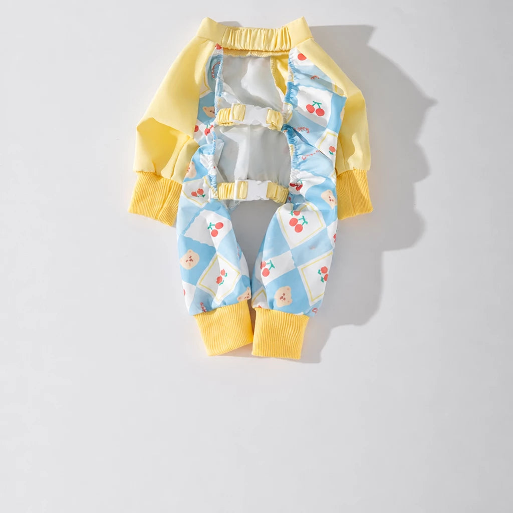 Summer Four-Leg Dog Coverall for Small Dogs