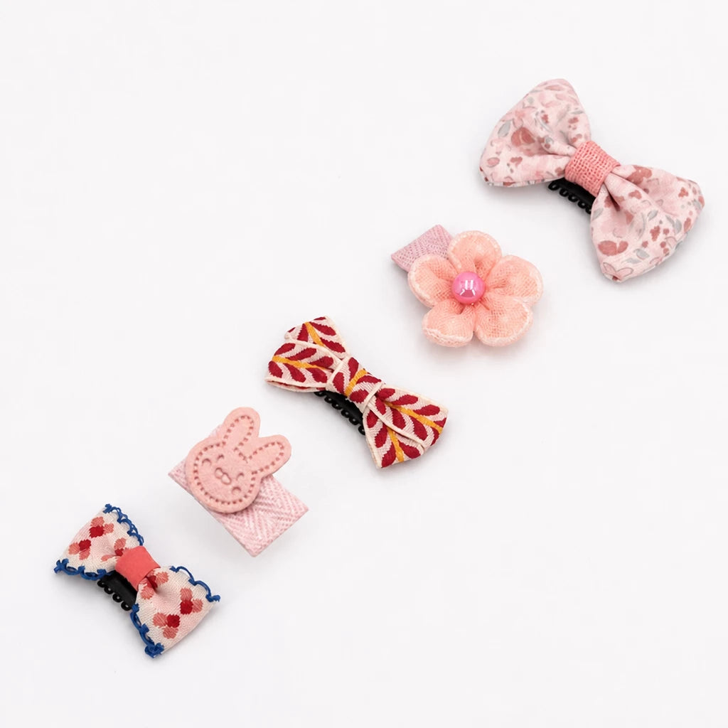 Pet Bow Hair Clips for Dogs and Cats