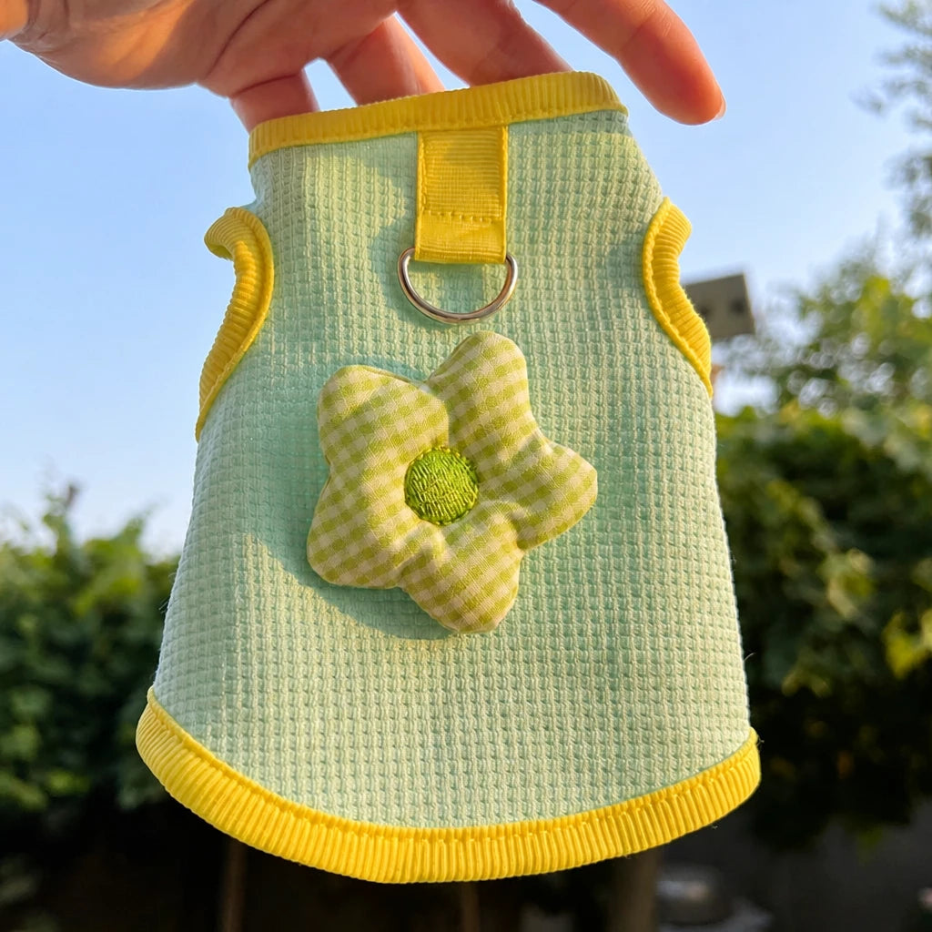 Cat & Small Dog Vest with Leash Opening