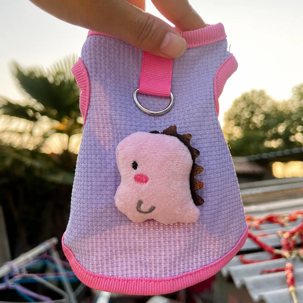 Cat & Small Dog Vest with Leash Opening