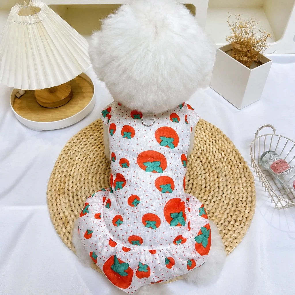 Breathable Mesh Summer Dress for Dogs and Cats