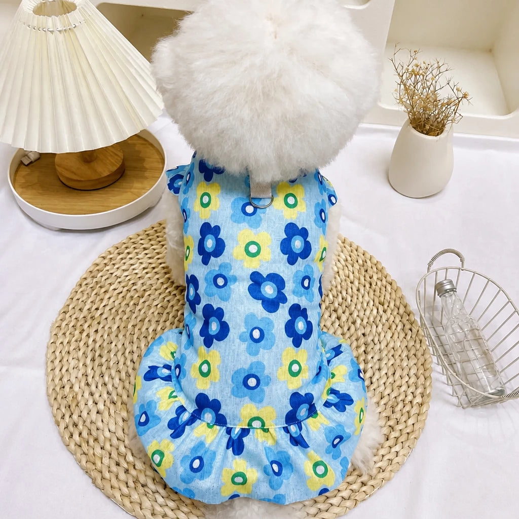 Breathable Mesh Summer Dress for Dogs and Cats