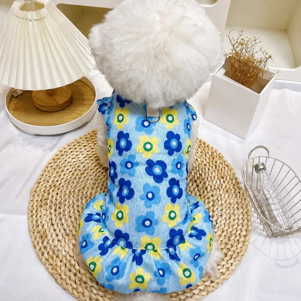 Breathable Mesh Summer Dress for Dogs and Cats
