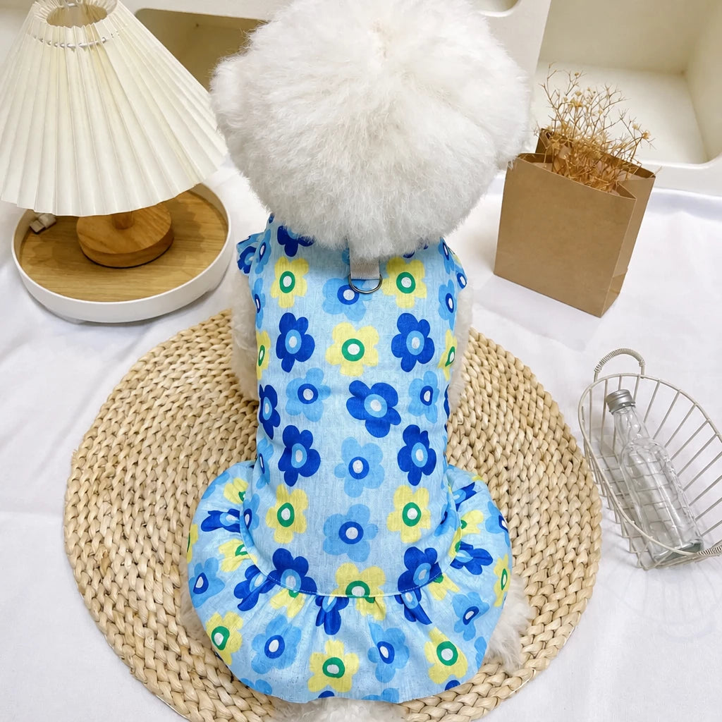 Breathable Mesh Summer Dress for Dogs and Cats