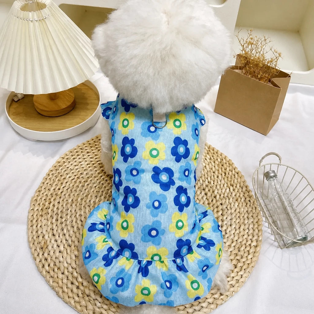 Breathable Mesh Summer Dress for Dogs and Cats