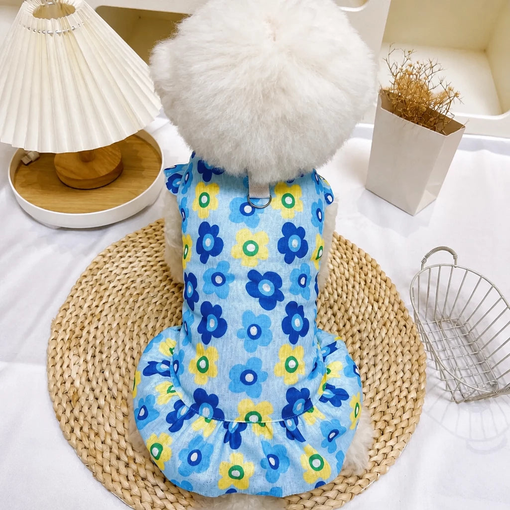 Breathable Mesh Summer Dress for Dogs and Cats