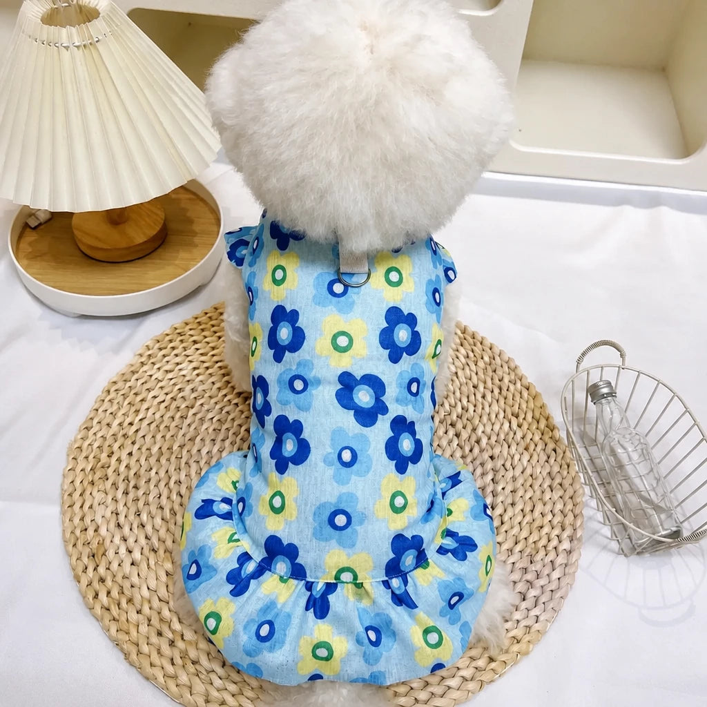 Breathable Mesh Summer Dress for Dogs and Cats