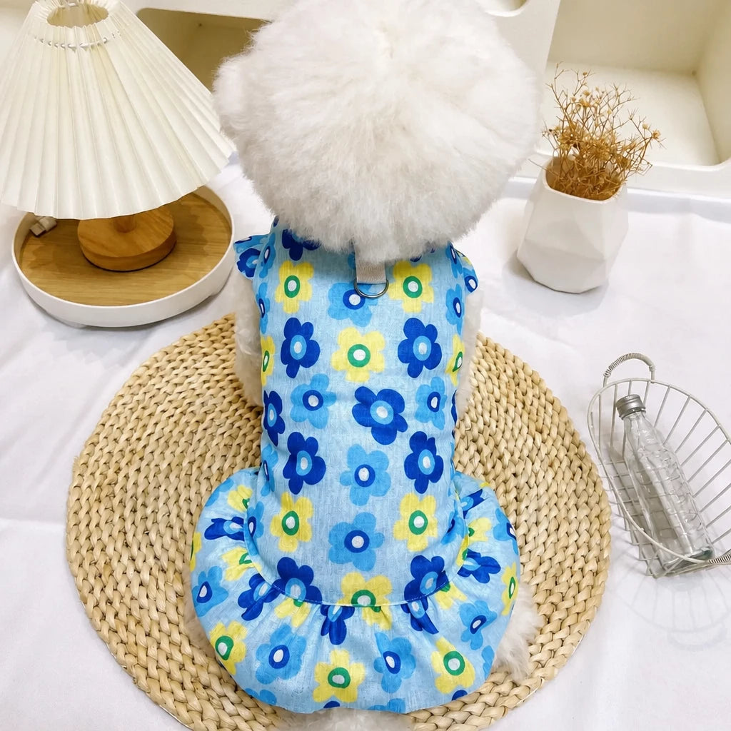 Breathable Mesh Summer Dress for Dogs and Cats