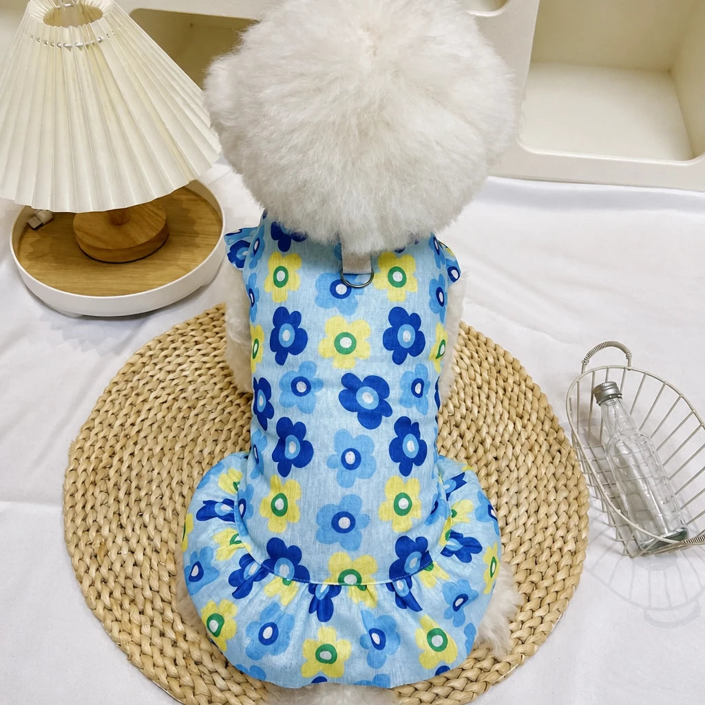 Breathable Mesh Summer Dress for Dogs and Cats
