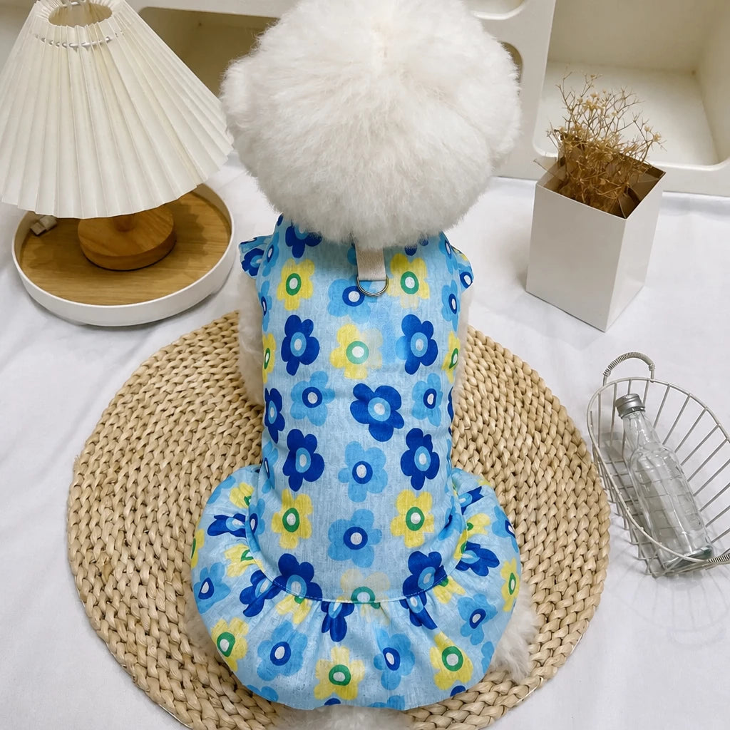 Breathable Mesh Summer Dress for Dogs and Cats